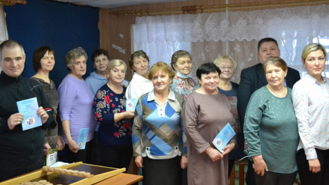 Доброволец из состава инструкторов прошел курс обучения в Вологодском региональном отделении Федерации настольных спортивных игр России