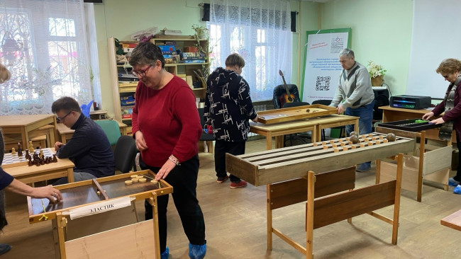 У нас прошла игротека НСИ, посвящённая настольным спортивным играм